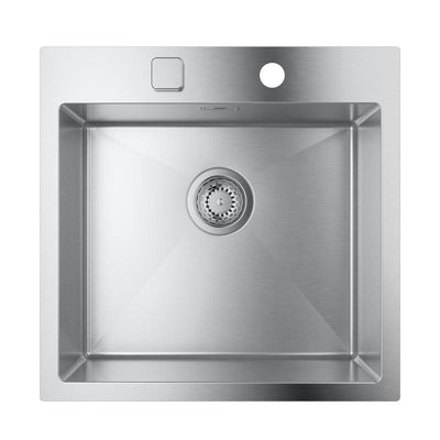 Grohe K800 Drop-In Stainless Steel Kitchen Sink, Flush-Mounted - Letta London - 