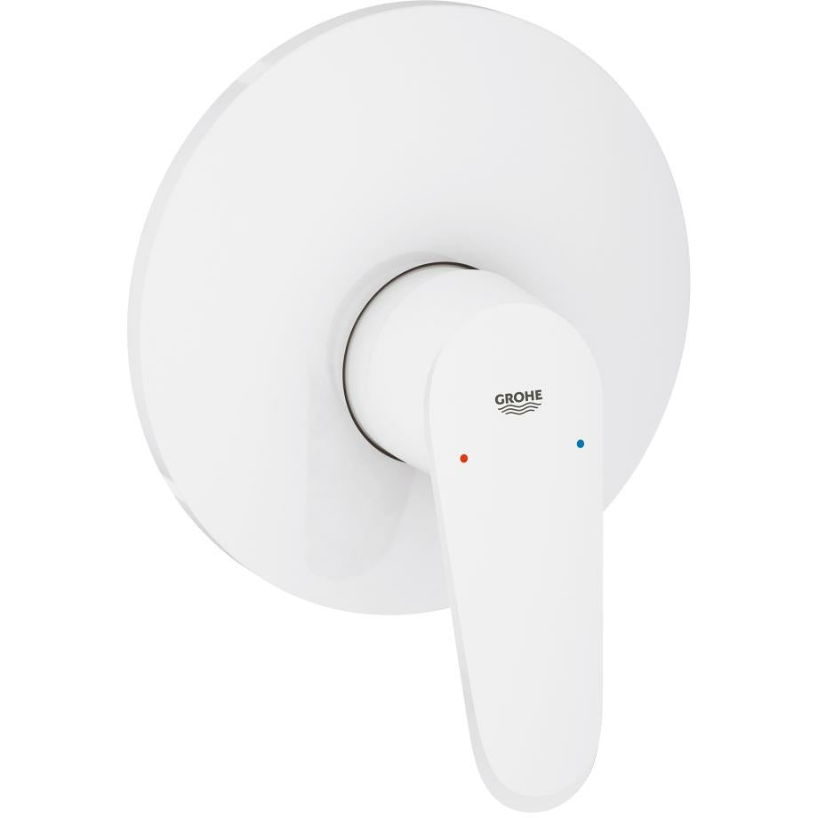 Grohe Moon White Eurodisc Cosmopolitan Single-lever shower mixer trim - Letta London - Thermostatic Showers