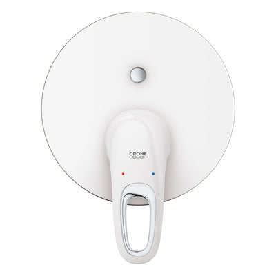 Grohe Moon White Eurostyle Single-lever mixer with 2-way diverter - Letta London - Thermostatic Showers