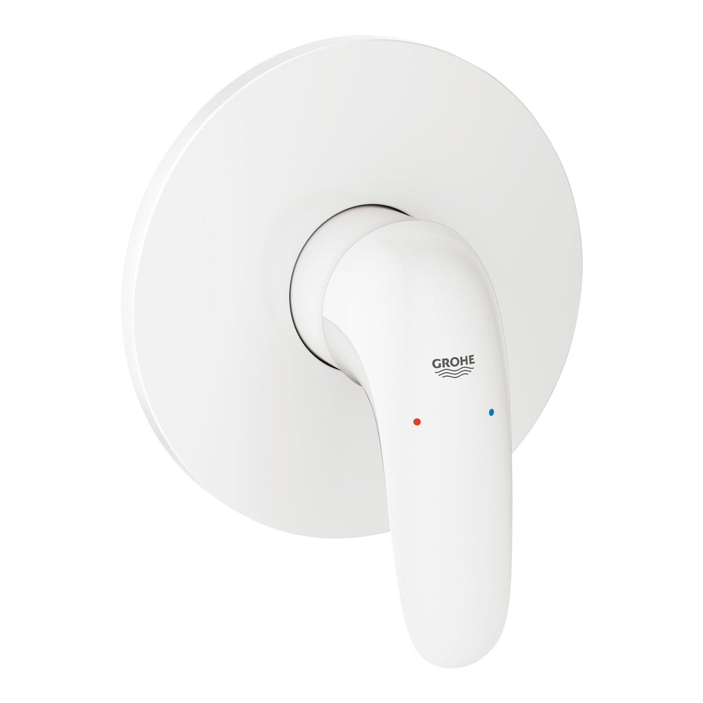 Grohe Moon White Eurostyle Single-lever shower mixer trim - Letta London - Thermostatic Showers