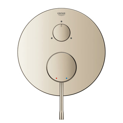 Grohe Polished Nickel Essence Single-lever mixer with 3-way diverter - Letta London - Thermostatic Showers