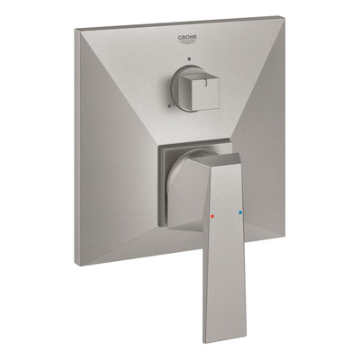 Grohe Supersteel Allure Brilliant Single-lever mixer with 3-way diverter - Letta London - Thermostatic Showers
