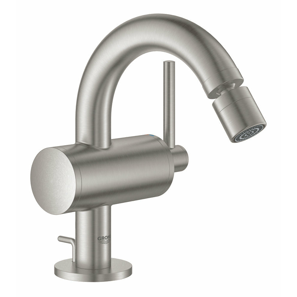 Grohe Supersteel Atrio Bidet Mixer taps 1/2" M-Size - Letta London - Bidet Taps