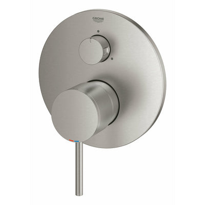 Grohe Supersteel Atrio Single-lever mixer with 3-way diverter - Letta London - Thermostatic Showers