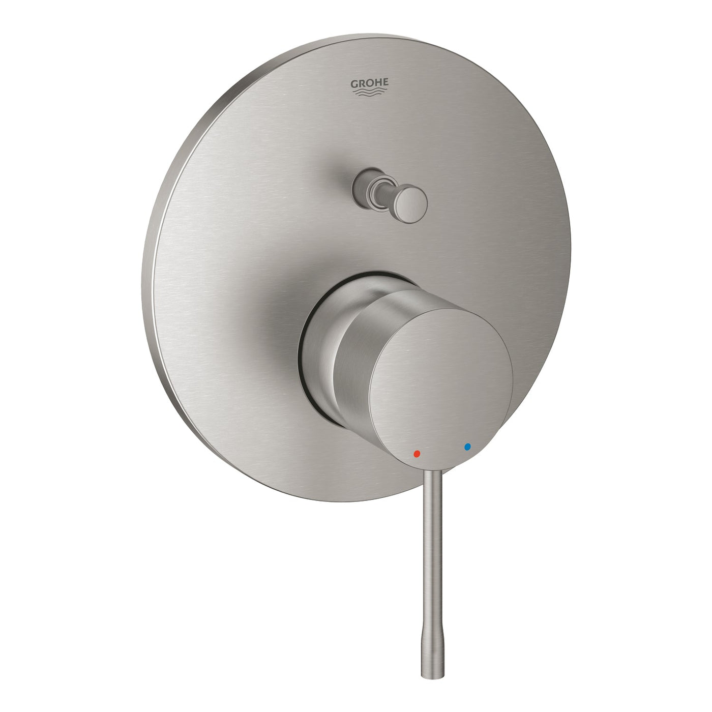 Grohe Supersteel Essence Single-lever mixer with 2-way diverter - Letta London - Thermostatic Showers
