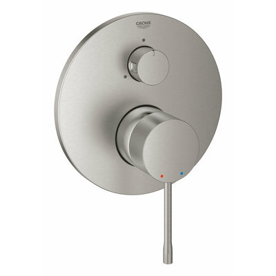 Grohe Supersteel Essence Single-lever mixer with 3-way diverter - Letta London - Thermostatic Showers