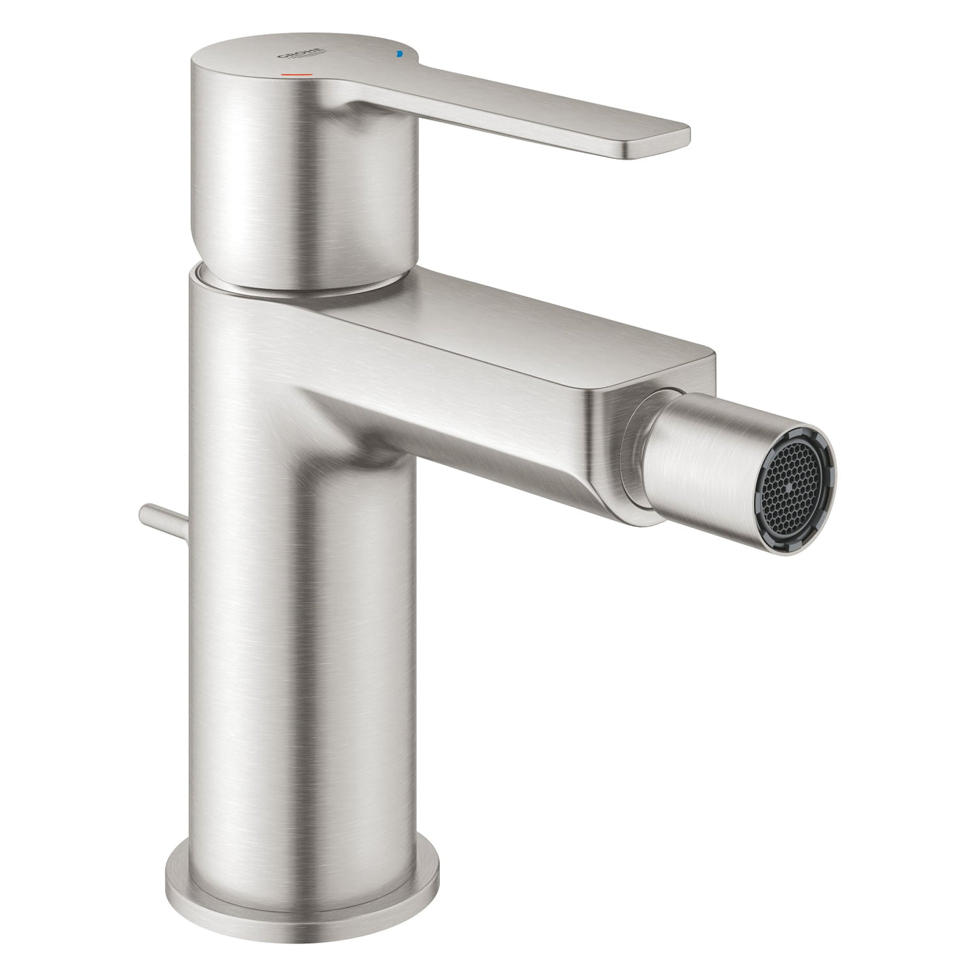 Grohe Supersteel Lineare Bidet Mixer taps 1/2" S-Size - Letta London - Bidet Taps