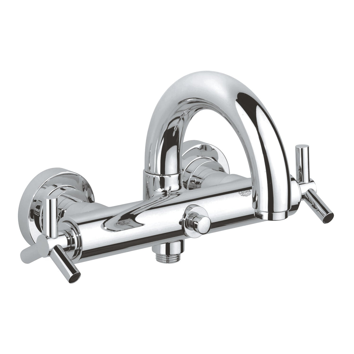 Grohe Wall Mounted Chrome Atrio Bath/shower mixer 1/2" - Letta London - 