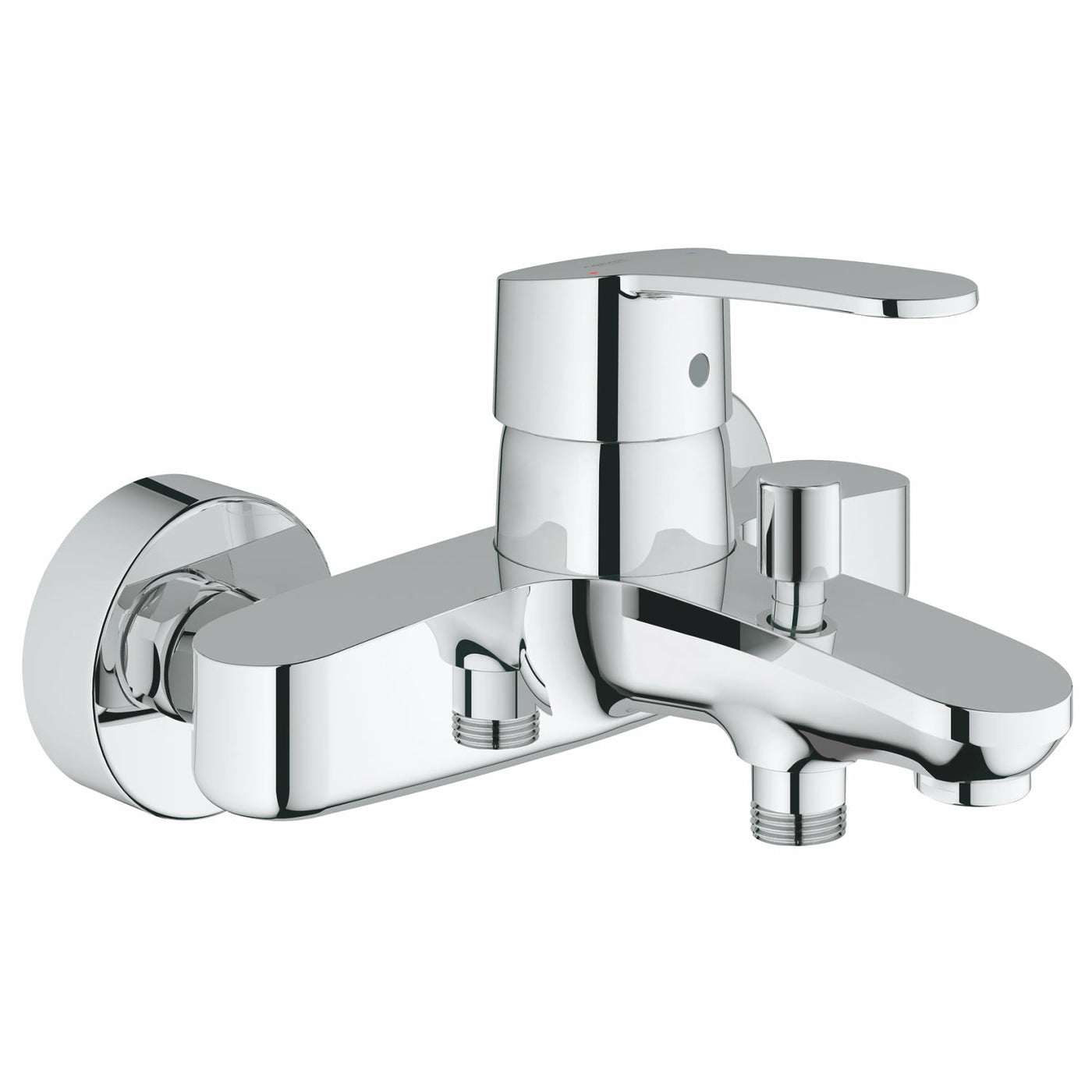 Grohe Wall Mounted Chrome Eurostyle Cosmopolitan Single-lever bath/shower mixer 1/2" - Letta London - 