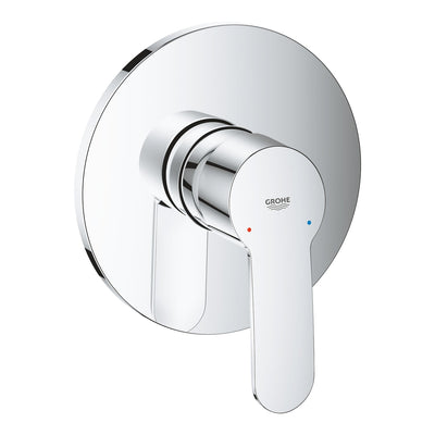 Grohe Wall Mounted Chrome Eurostyle Cosmopolitan Single-lever shower mixer trim - Letta London - 