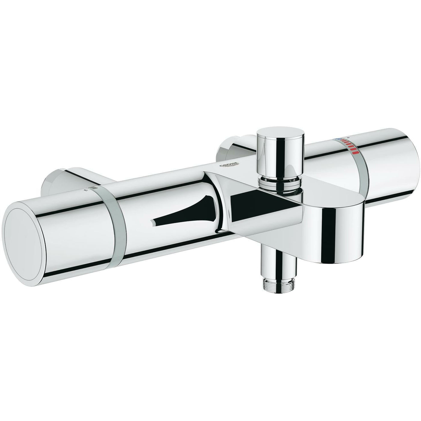 Grohe Wall Mounted Chrome Grohtherm 1000 Cosmopolitan Thermostatic bath/shower mixer ﾾﾓ - Letta London - 