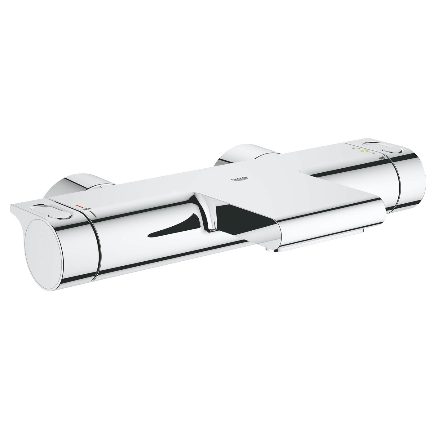 Grohe Wall Mounted Chrome Grohtherm 2000 Thermostatic bath/shower mixer 1/2" - Letta London - 