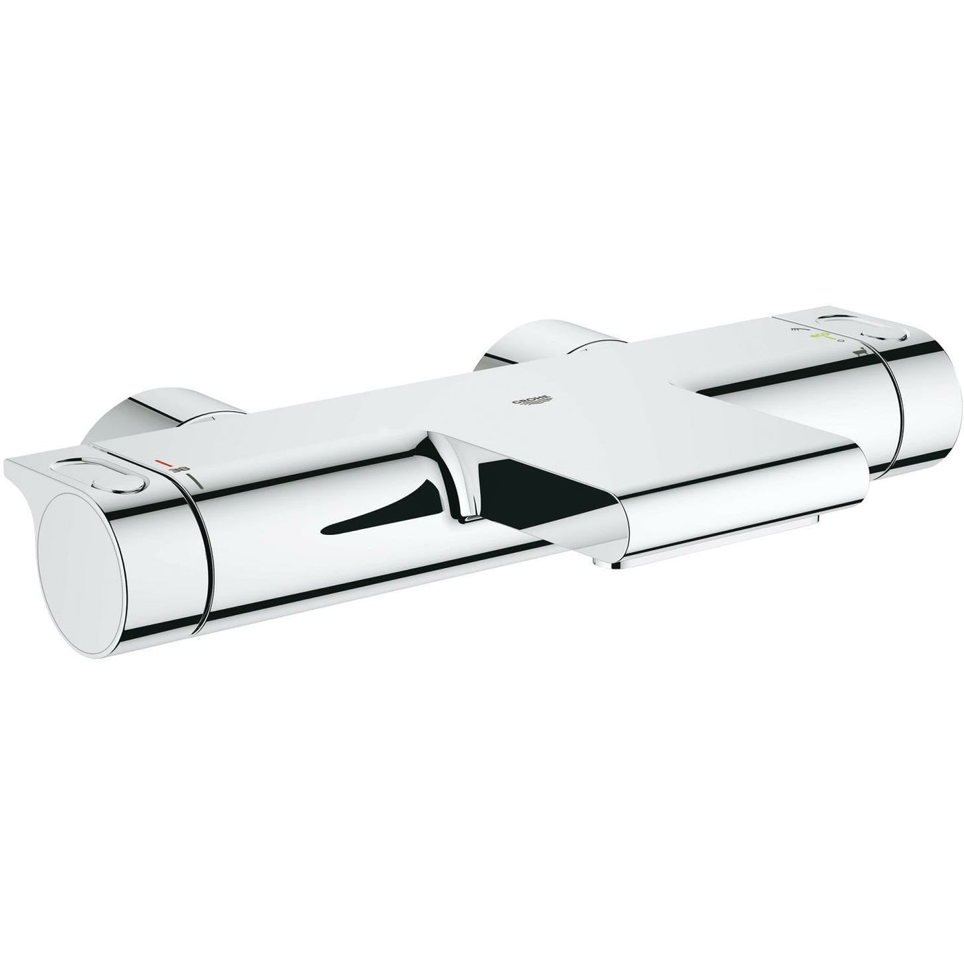 Grohe Wall Mounted Chrome Grohtherm 2000 Thermostatic bath/shower mixer 1/2" - Letta London - 