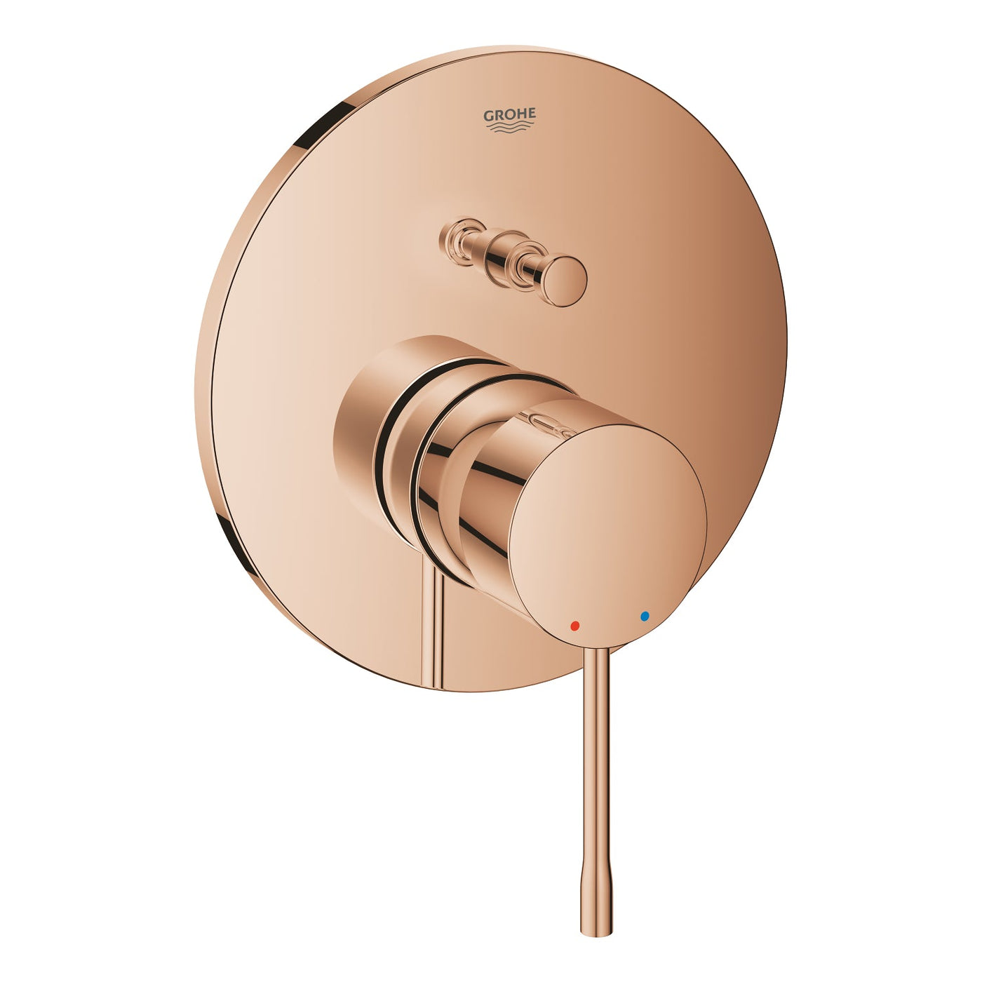 Grohe Warm Sunset Essence Single-lever mixer with 2-way diverter - Letta London - Thermostatic Showers