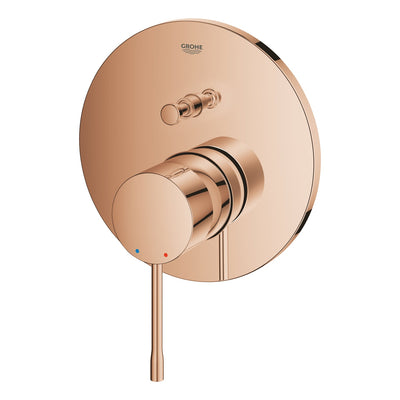 Grohe Warm Sunset Essence Single-lever mixer with 2-way diverter - Letta London - Thermostatic Showers