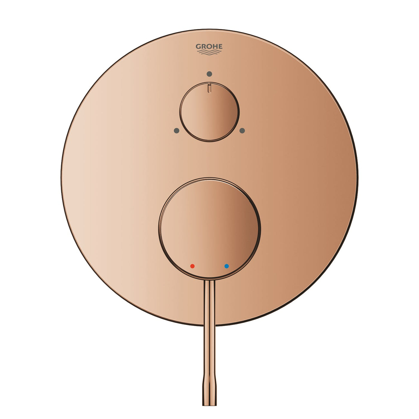 Grohe Warm Sunset Essence Single-lever mixer with 3-way diverter - Letta London - Thermostatic Showers