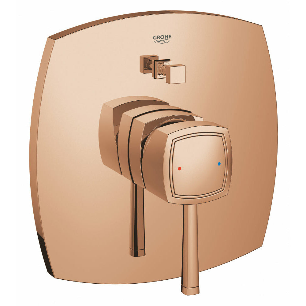 Grohe Warm Sunset Grandera Single-lever bath/shower mixer trim - Letta London - Thermostatic Showers