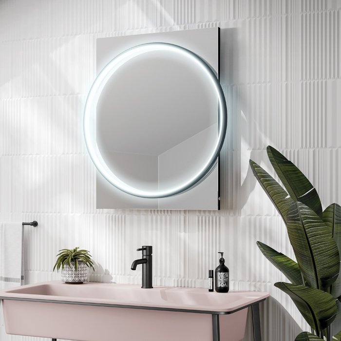 HIB Solas 60 – Black Mirrors - Letta London - Illuminated Mirrors