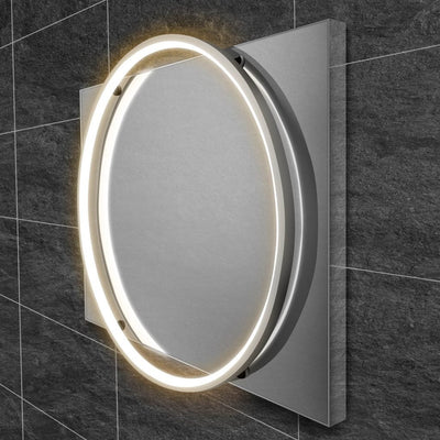 HIB Solas 60 – Chrome Mirrors - Letta London - Illuminated Mirrors