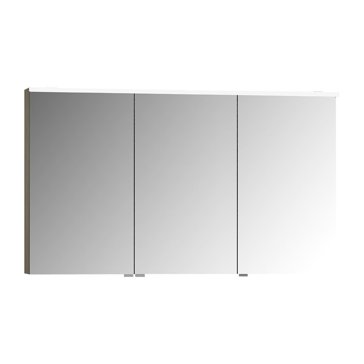 High Gloss Grey Birch Premium Mirror Cabinet - Letta London - Mirror Cabinets