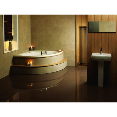 Lagoon Corner Bath - Space-Saver Luxury Design - Letta London - Corner Baths