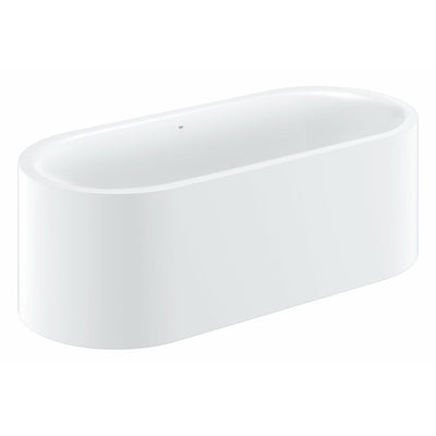 Large Freestanding Oval Bath 1800 x 800mm - Grohe | Essence - Letta London - Freestanding Bath