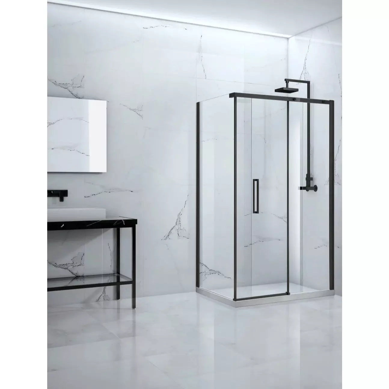 900mm Onyx Side Panel for Walk-In Shower & Wet Rooms