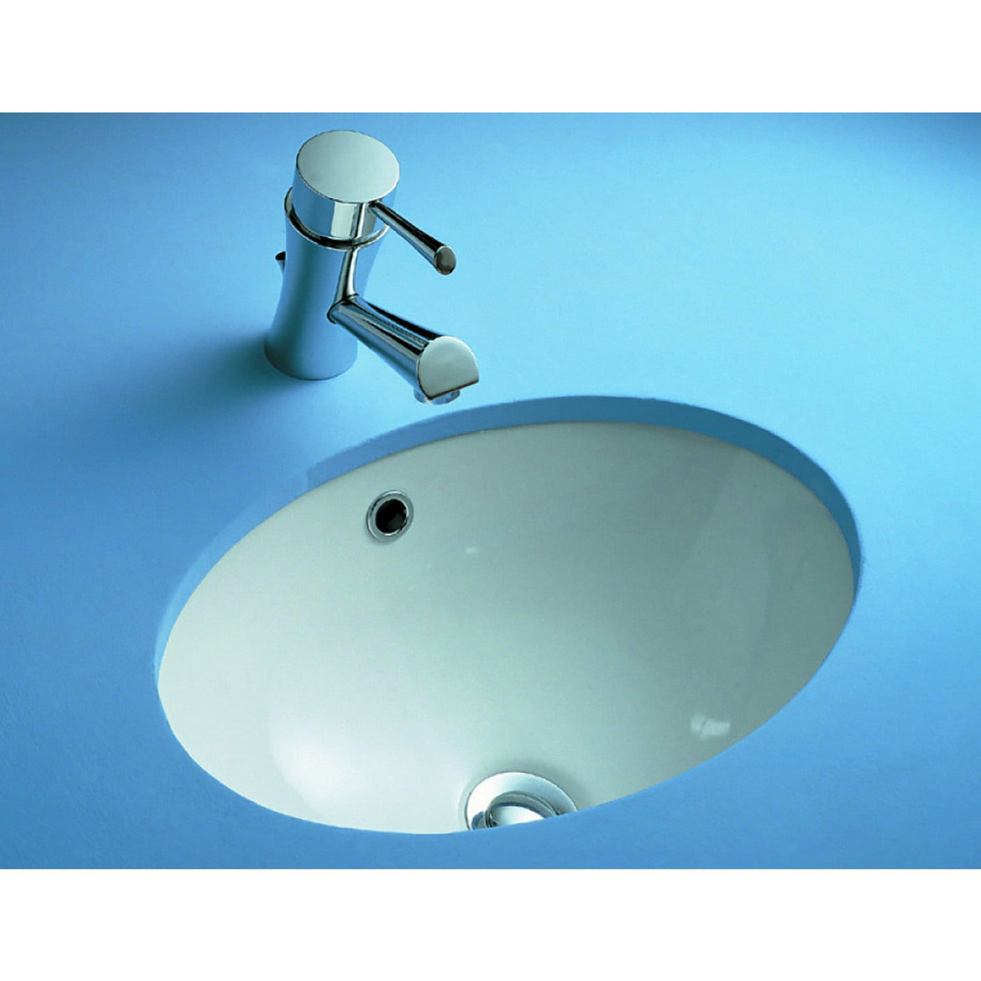Oval 465mm Under-the-Counter Basin - Inset | The Lily - Letta London - 