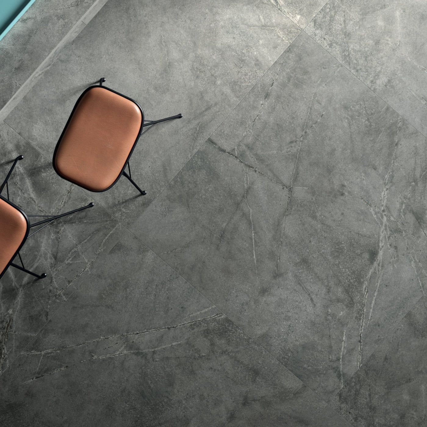 Premium Smoke Grey Tile - Captivating stone charm with detailed textures - Letta London - 