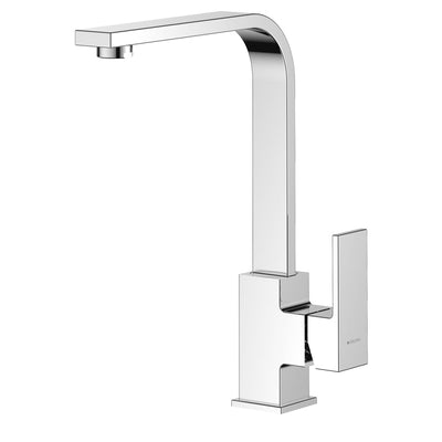 Quadra Kitchen Mixer Tap with swivel spout - 6l Per Minute flow rate - Letta London - 