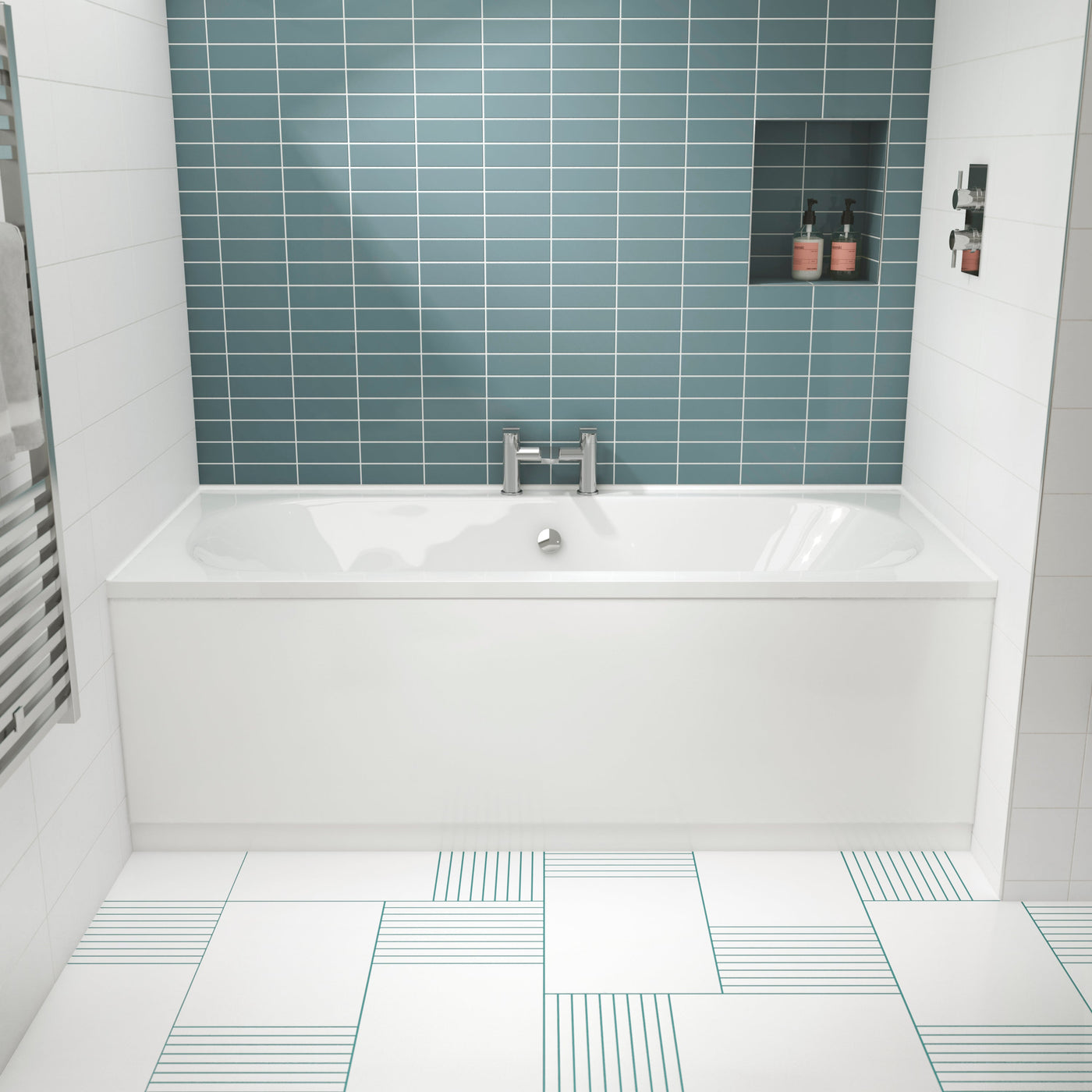 Round Bath - Double Ended Seating Design - Letta London - 