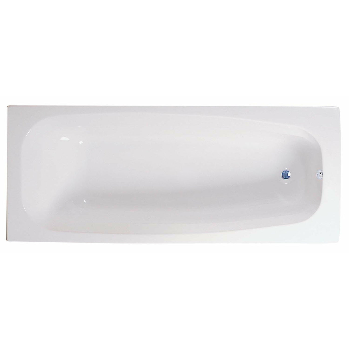 Round Single-Ended Straight Bath - Caymen - Letta London - 