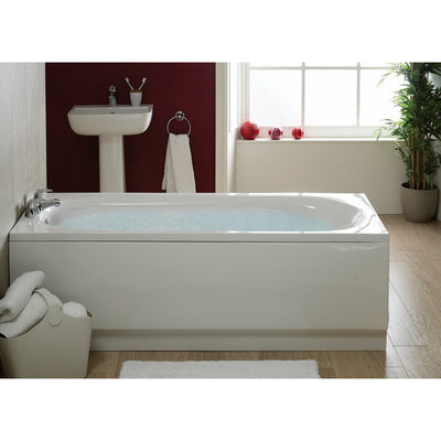 Round Single-Ended Straight Bath - Caymen - Letta London - 