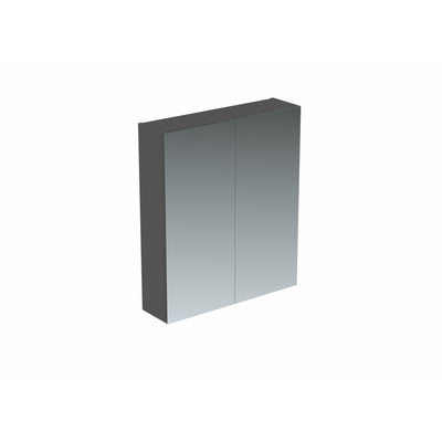 Saneux AUSTEN 60cm 2-Door Cabinet Matte Iron Grey - Letta London - Mirror Cabinets