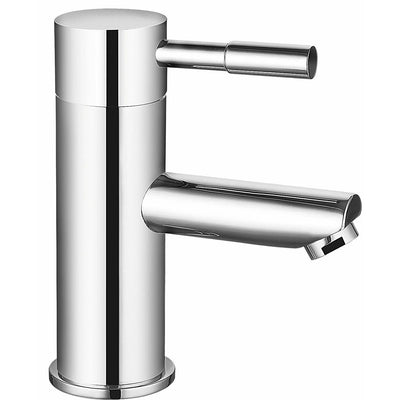 Saneux Deck Mounted Chrome Basin Mixer + Click Waste - Letta London - Basin Taps