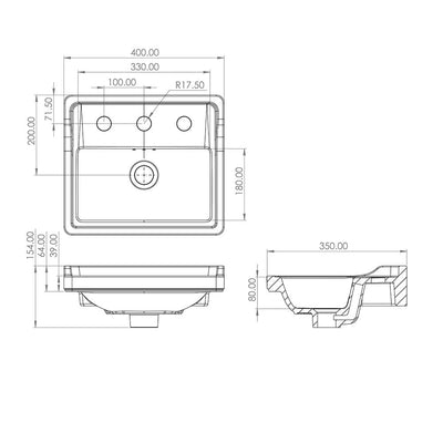 Saneux Dove Grey Floor Standing Vanity Unit and Sink (600mm) - Letta London - Floor Standing Vanity Units