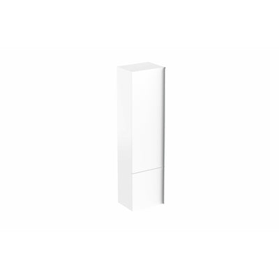 Saneux PRAGUE 153x40x30cm Tall Unit Matte White - Egger graphite interior - Letta London - 