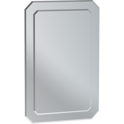 Saneux REGENCY 40cm Bevelled Mirror Double layered bevelled mirror - Letta London - Standard Mirrors