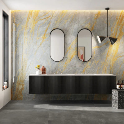 Sensi Grigio Siena Tile - Letta London - 