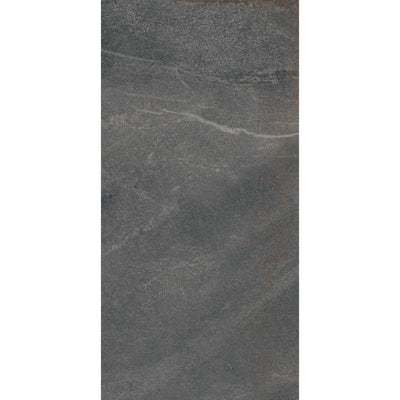 Smoke Grey - a dark stone effect tile creating a dramatic statement - Letta London - 