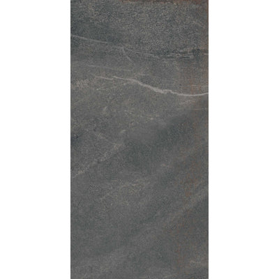 Smoke Grey - a dark stone effect tile creating a dramatic statement - Letta London - 