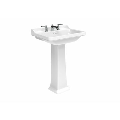 SOFIA 60x45cm washbasin with full pedestal - Letta London - 