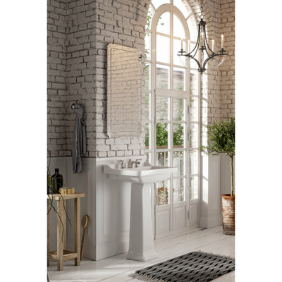 SOFIA 60x45cm washbasin with full pedestal - Letta London - 