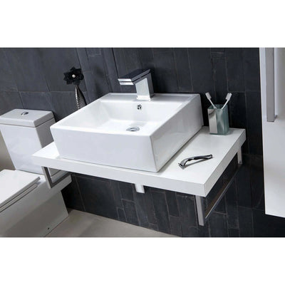 Square Countertop Basin | 525-x-450mm - Monderna