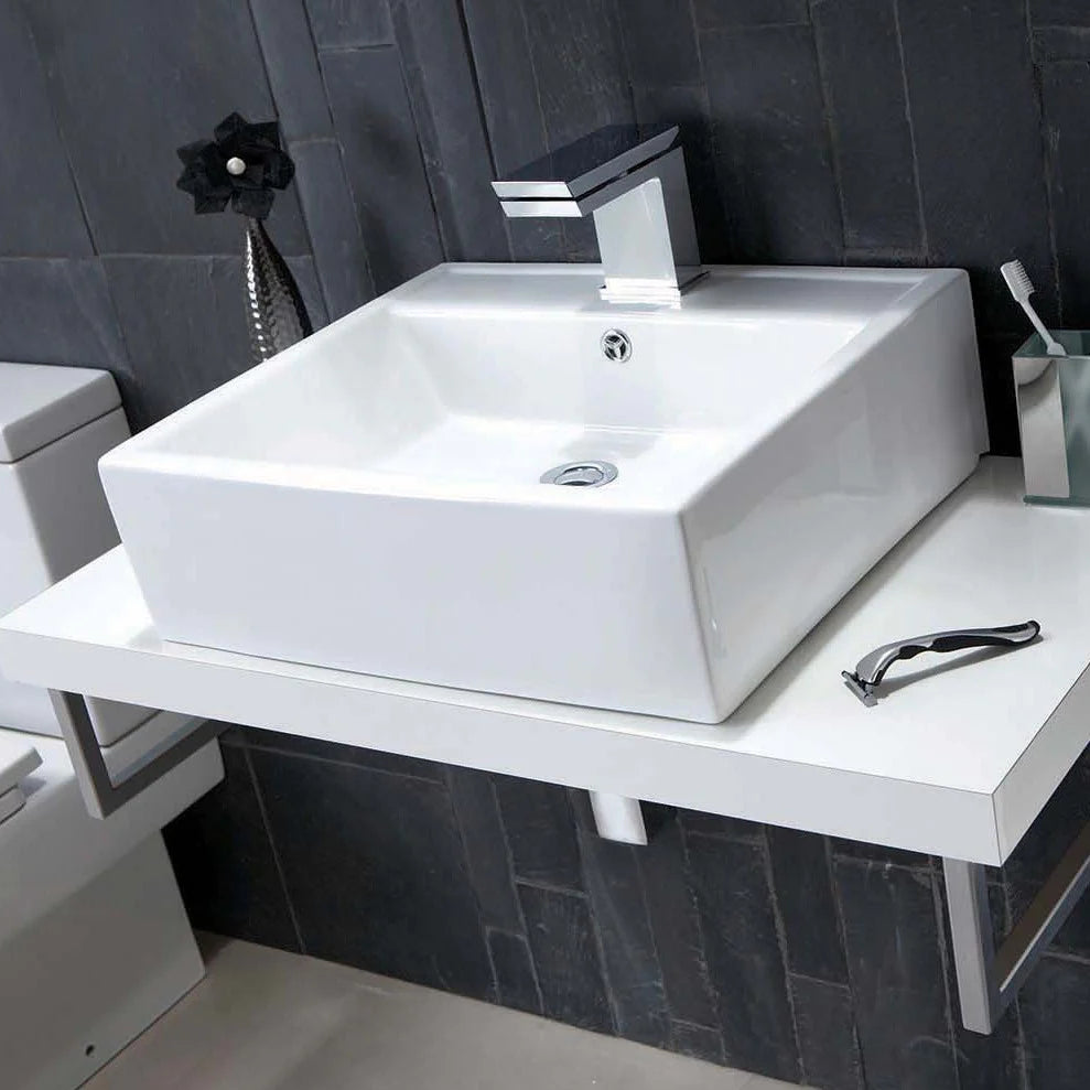 Square Countertop Basin | 525-x-450mm - Monderna