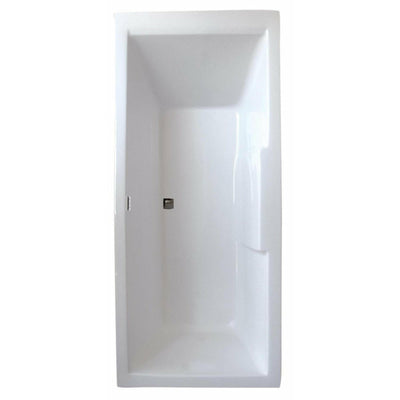 Square Double-Ended Straight Bath - Legend - Letta London - 