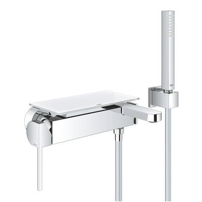 Wall Mounted Chrome GROHE Plus Single-lever bath/shower mixer 1/2" - Letta London - 