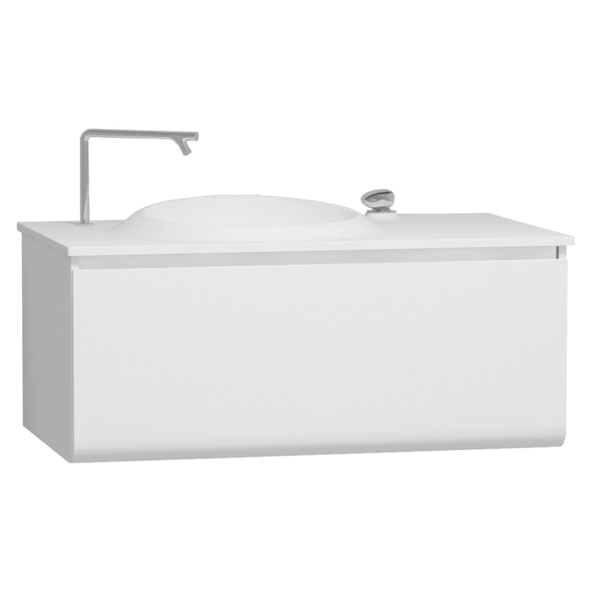 White Istanbul Vanity unit 60077 - Letta London - 
