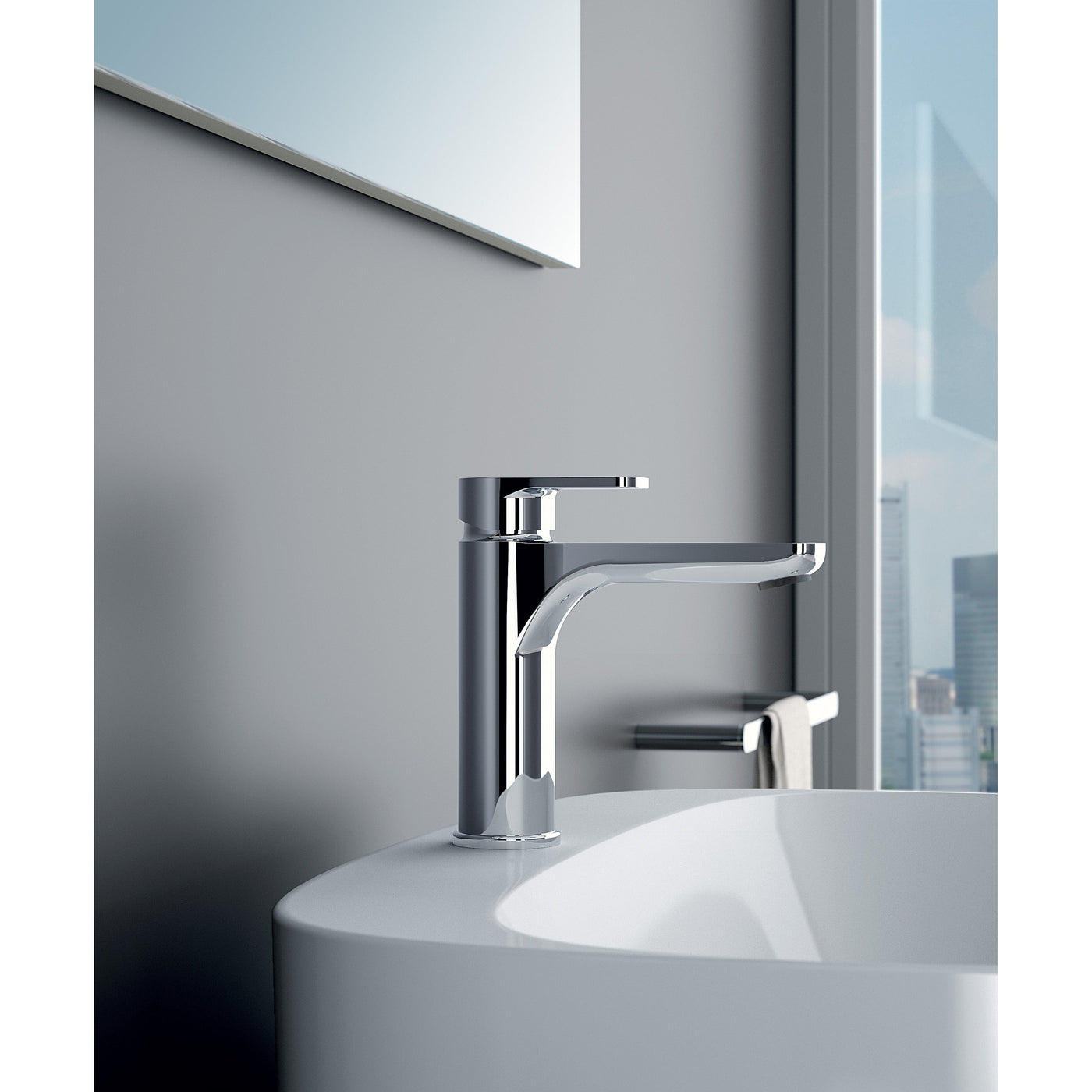 Zip, single lever basin mixer tap - A chic fitting - Letta London - Basin Taps